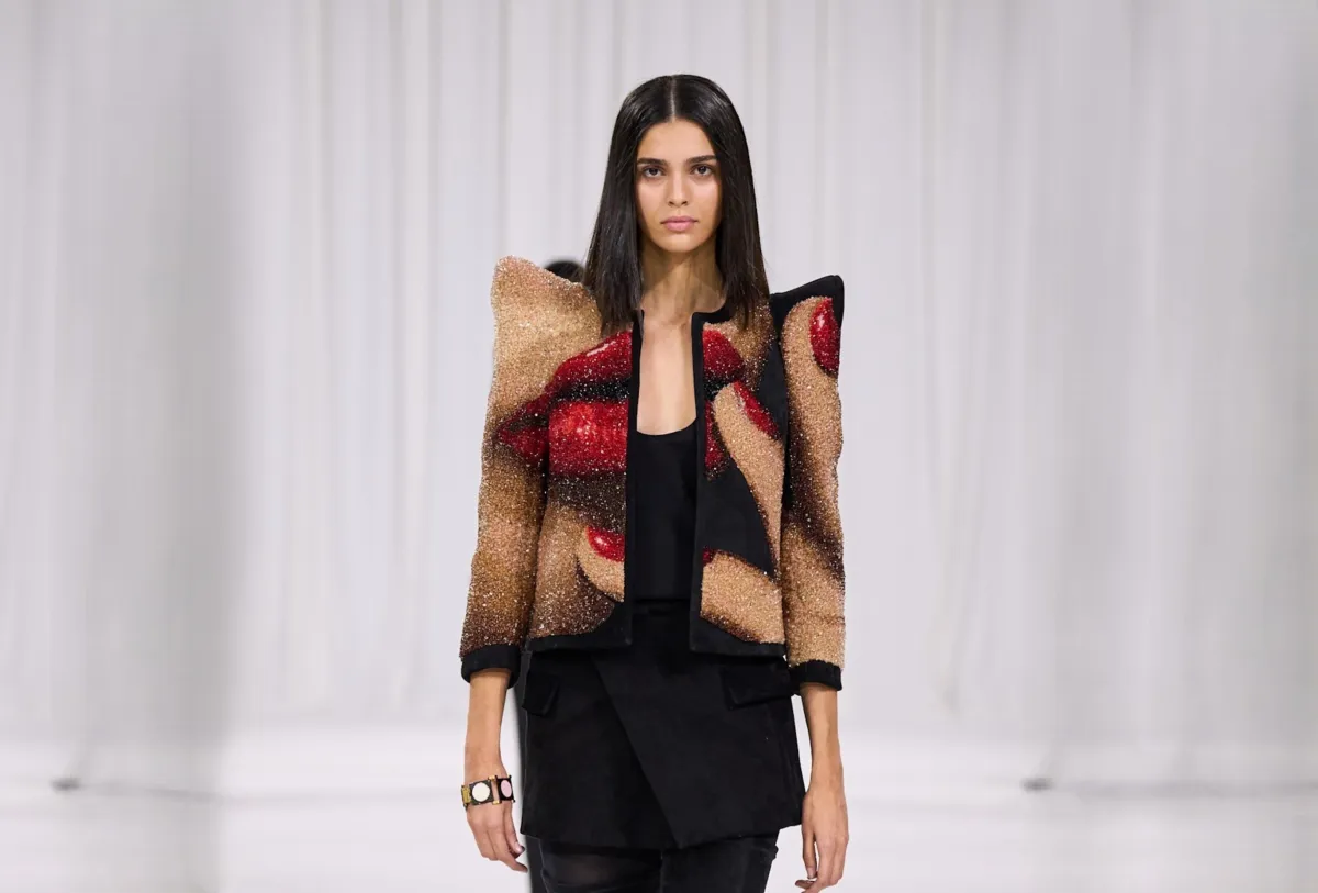 بالمان Balmain- مصدر الصورة Launchmetrics/Spotlight © 