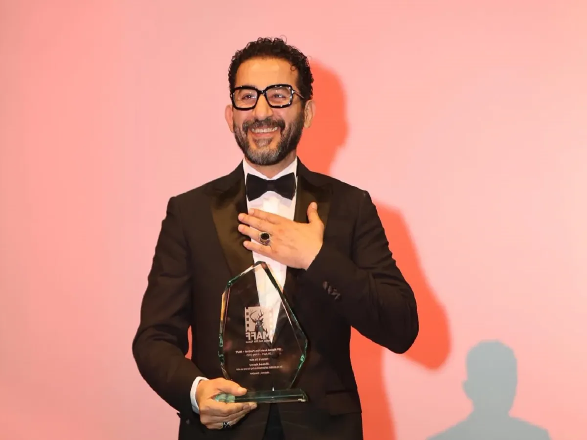 أحمد حلمي - الصورة من صفحة مهرجان مالمو على إنستغرام