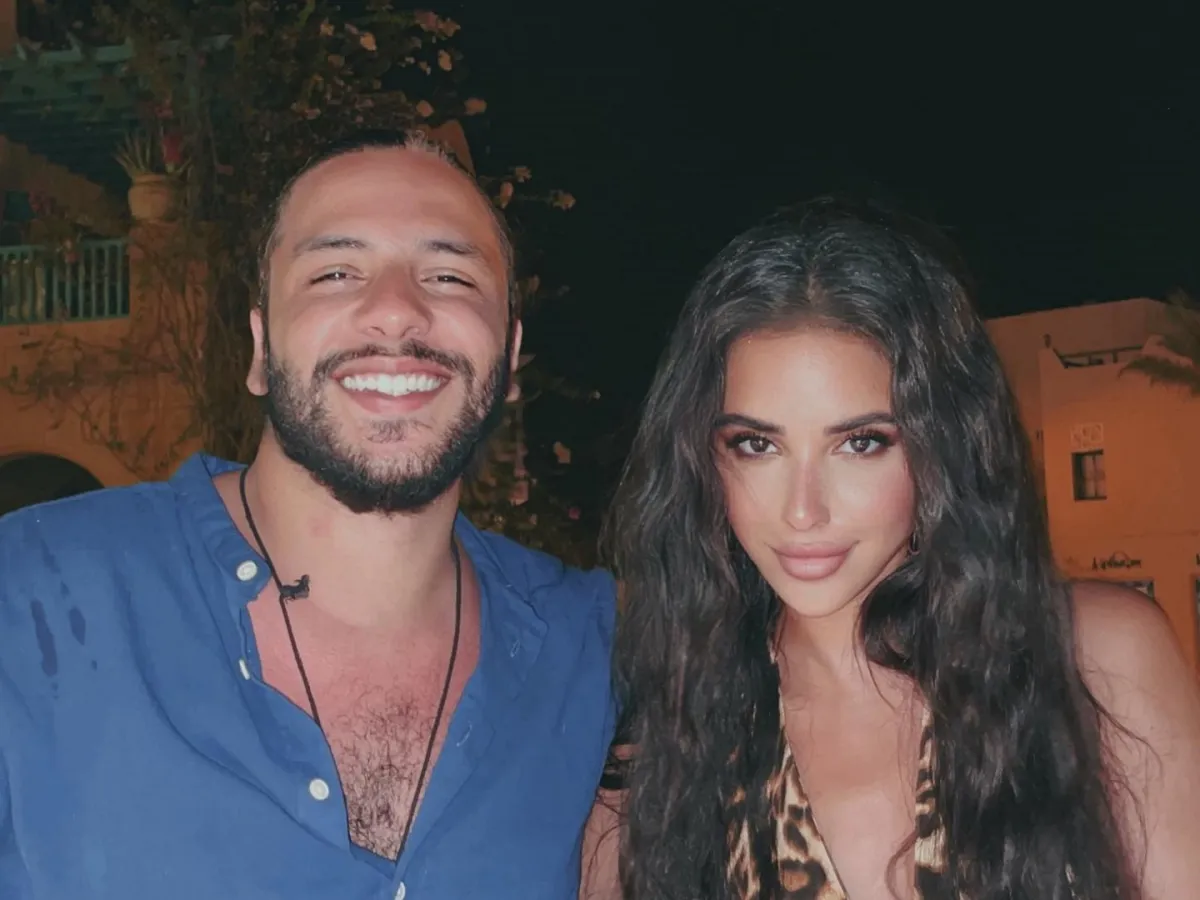 آية سماحة وزوجها محمد السباعي - الصورة من حسابها على إنستغرام