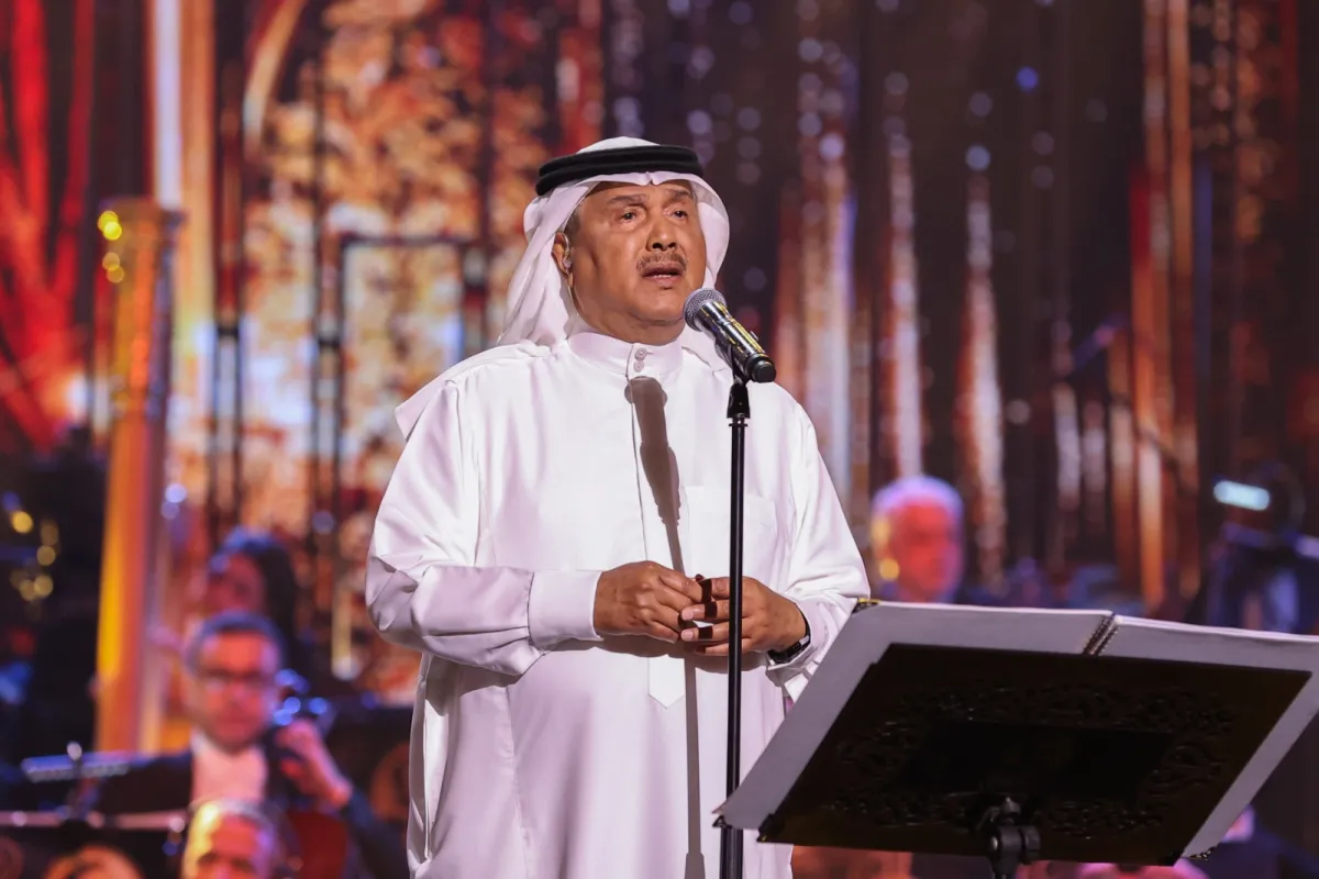 الفنان محمد عبده- الصور من المركز الصحفي لشركة روتانا