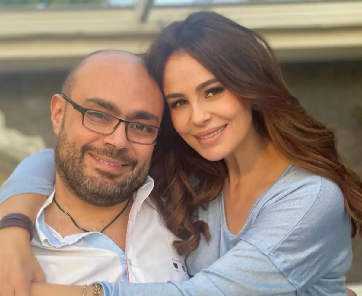 كارول سماحة وزوجها الراحل وليد مصطفى- الصورة من حسابها على إنستغرام