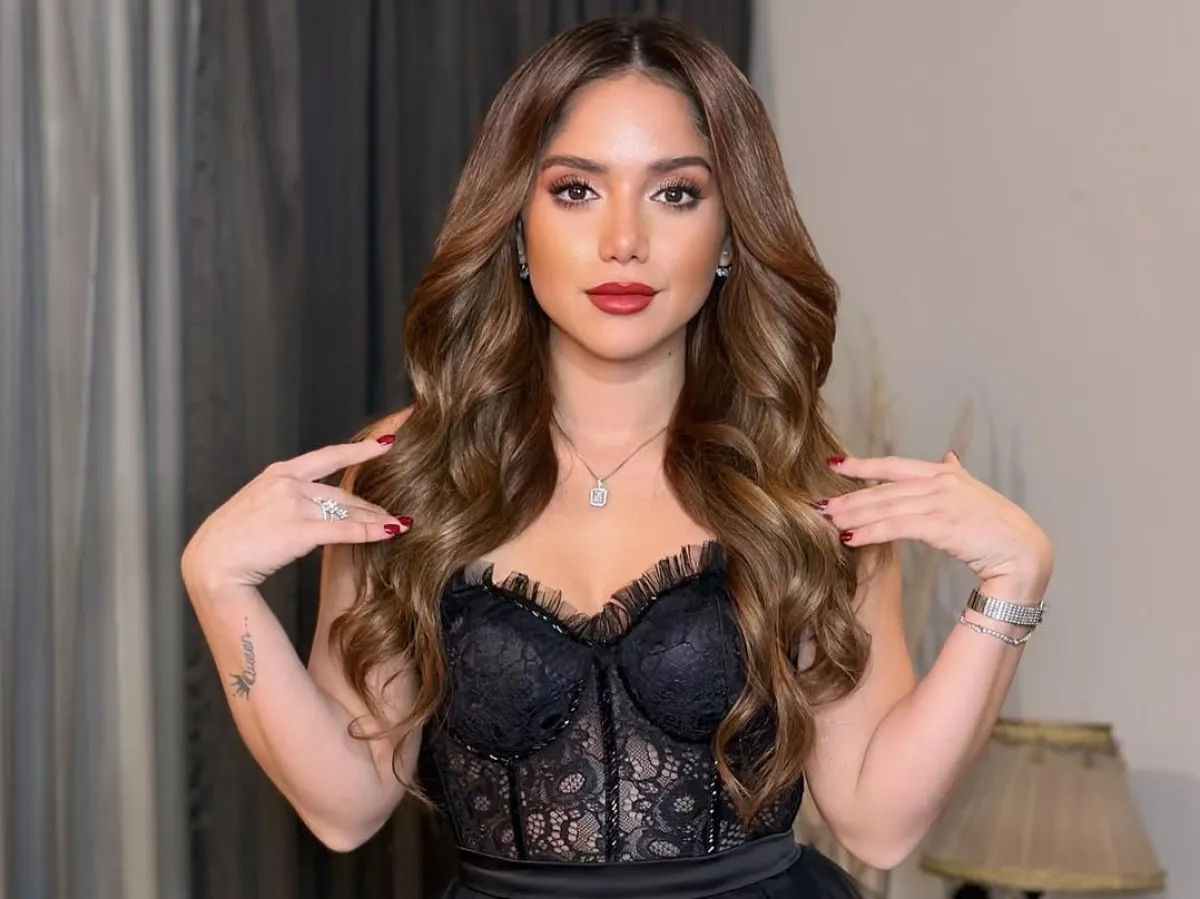 رنا رئيس تحتفل بزفافها وهذه أجمل صيحاتها الجمالية