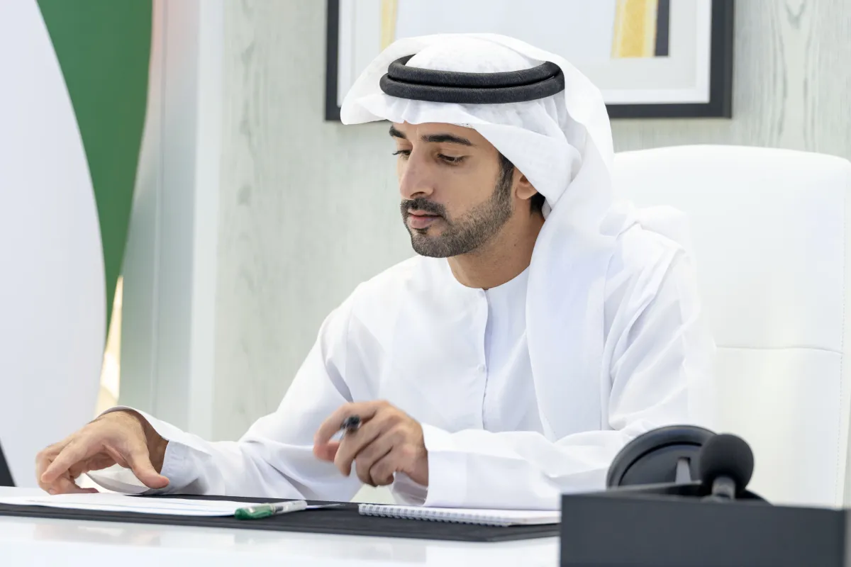 الشيخ حمدان بن محمد بن راشد آل مكتوم. الصورة من مكتب دبي الإعلامي