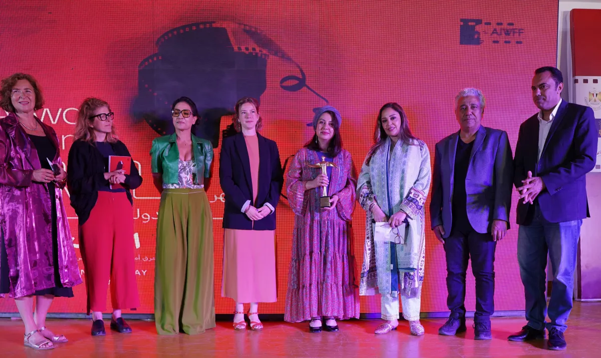 حفل ختام مهرجان أسوان - الصورة من المركز الصحفي