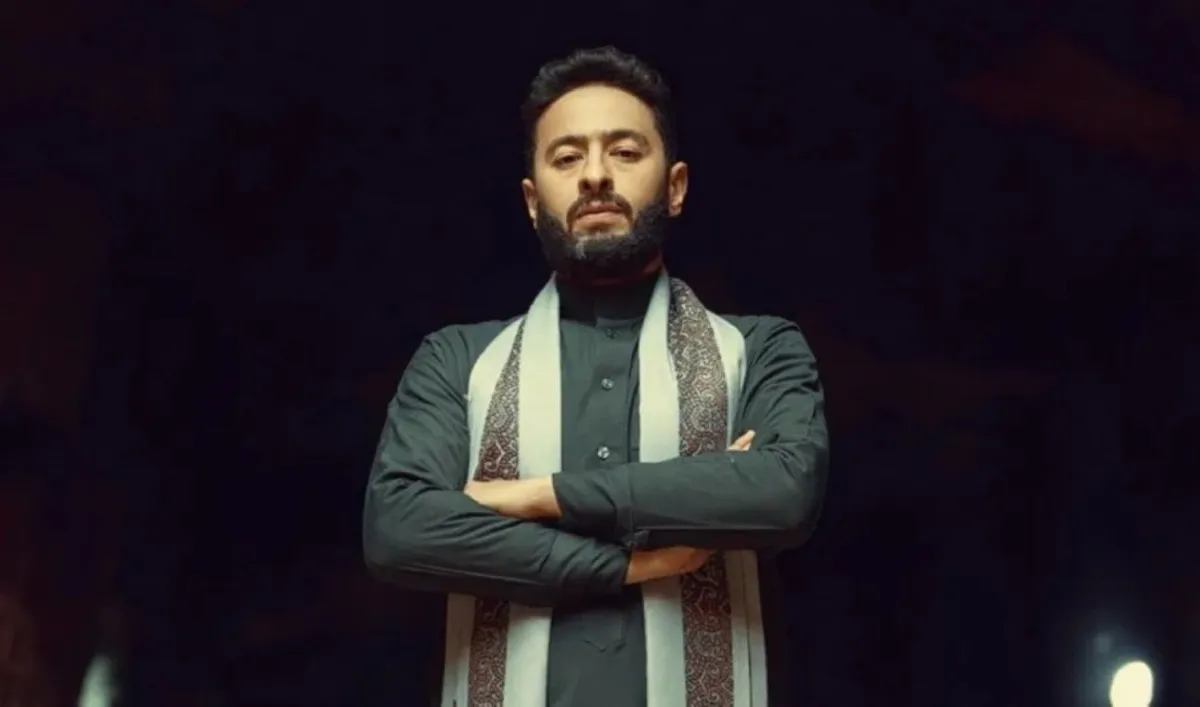 حمادة هلال بشخصية صابر المداح - الصورة من حسابه الشخصي على إنستغرام