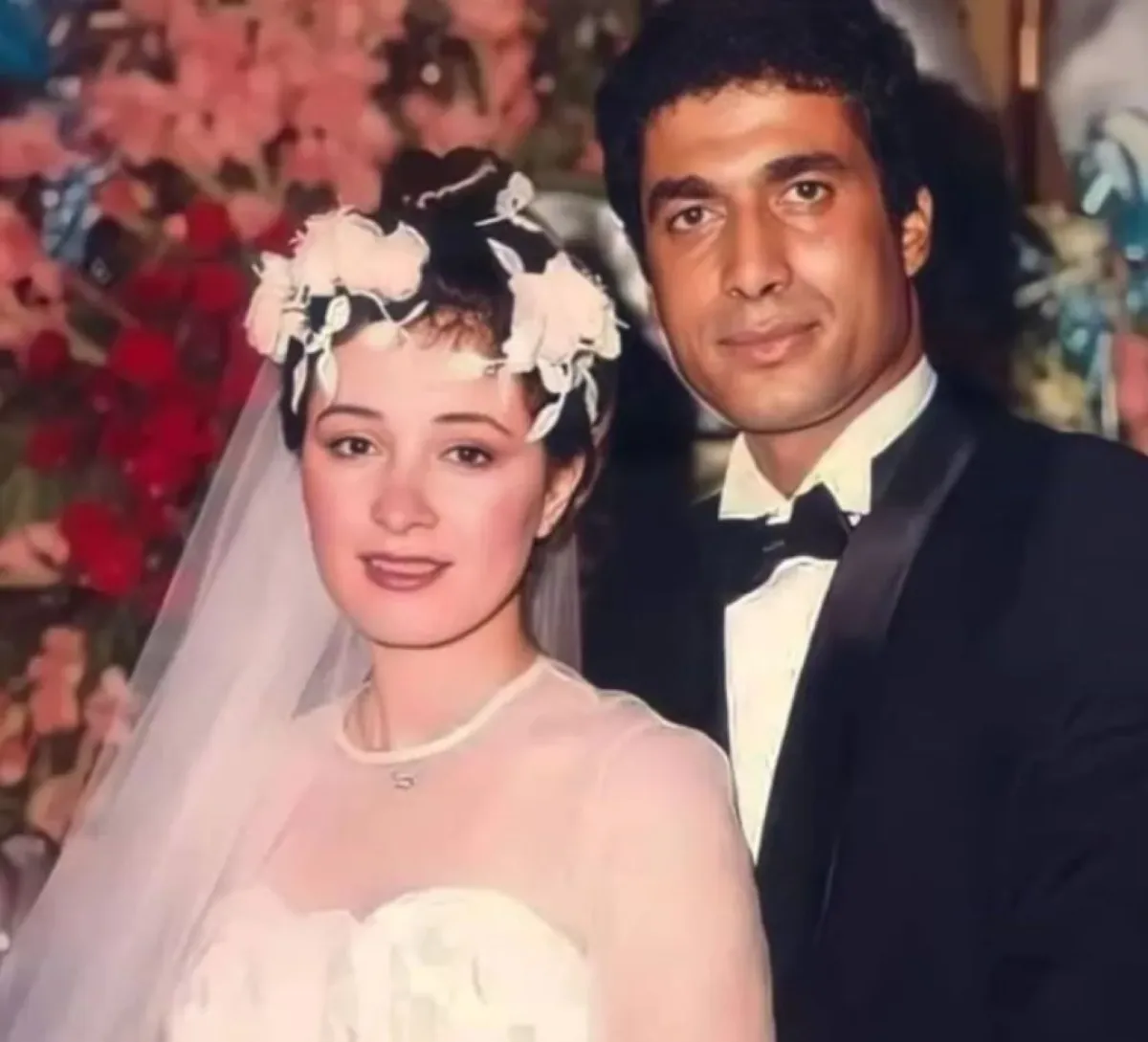 هالة فؤاد وأحمد زكي- صورة أرشيفية