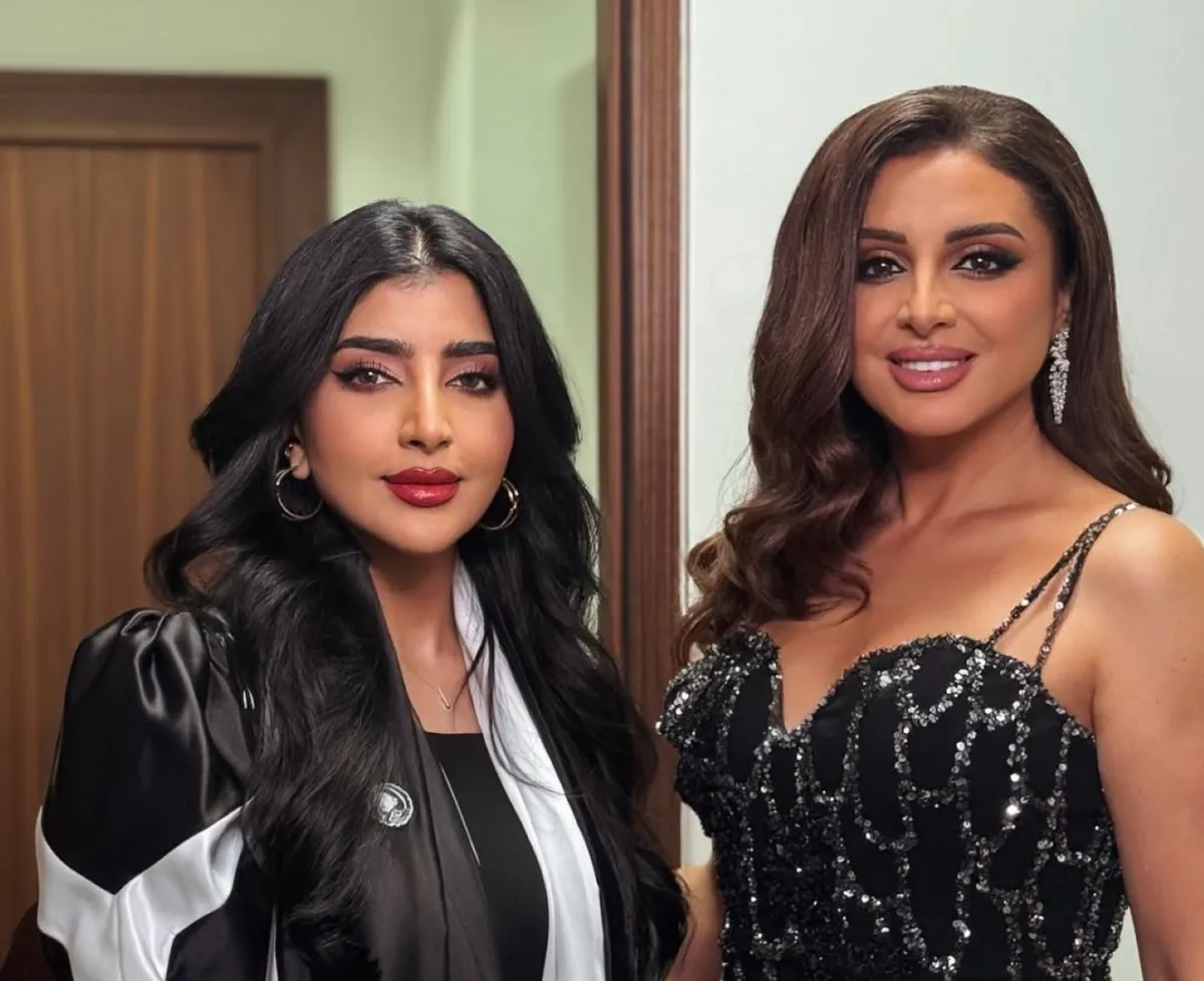 بثينة الرئيسي وأنغام- الصورة من حساب بثينة الرئيسي على إنستغرام