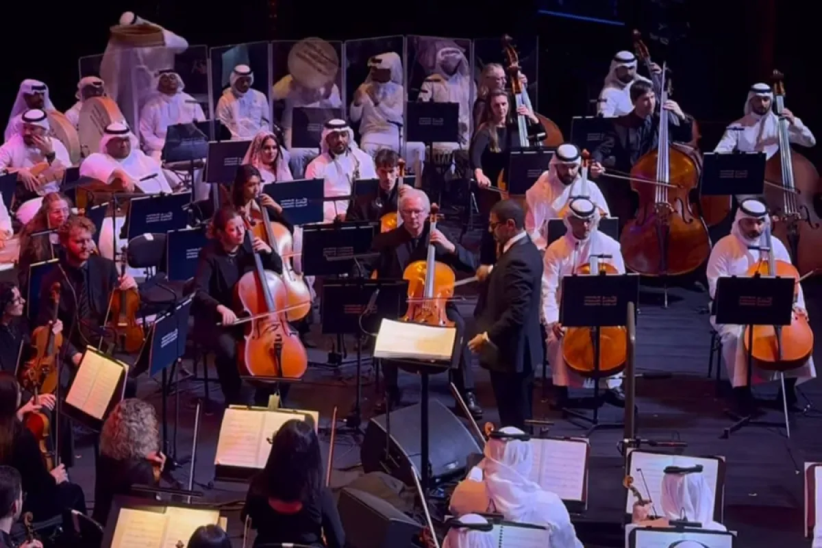 هاني فرحات يقود أوركسترا المتروبوليتان الأسترالية في حفل مشترك مع الأوركسترا السعودية- الصور من المكتب الصحفي للموسيقار هاني فرحات