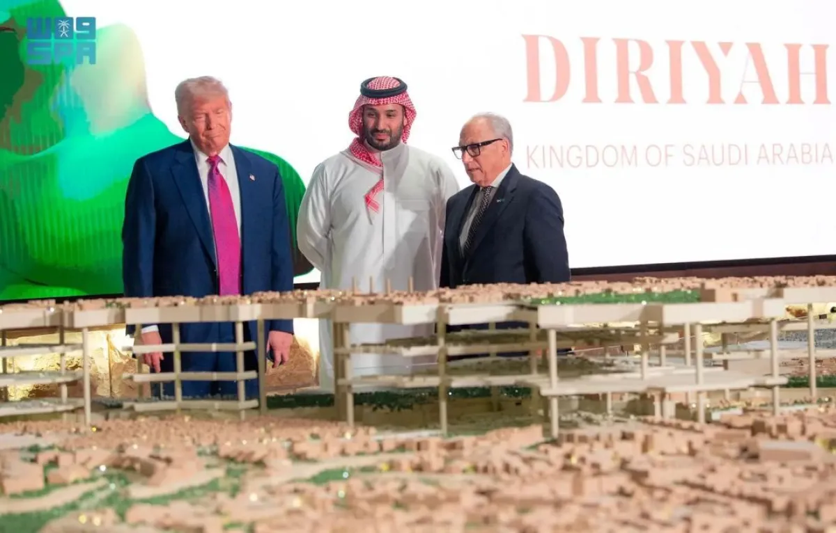 تضمّنت الزيارة عرضًا عن مشروع الدرعية