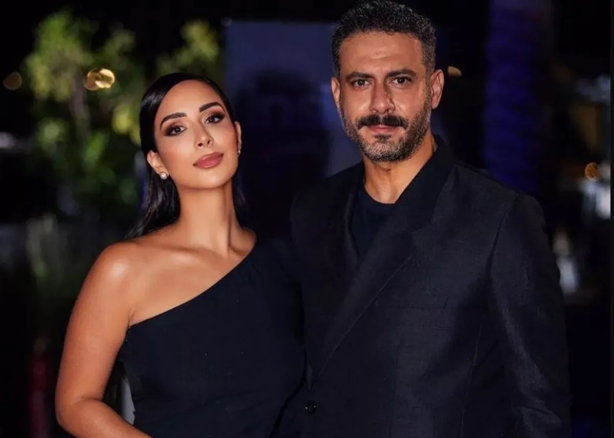 محمد فراج وبسنت شوقي الصورة من صفحتها الرسمية على انستغرام