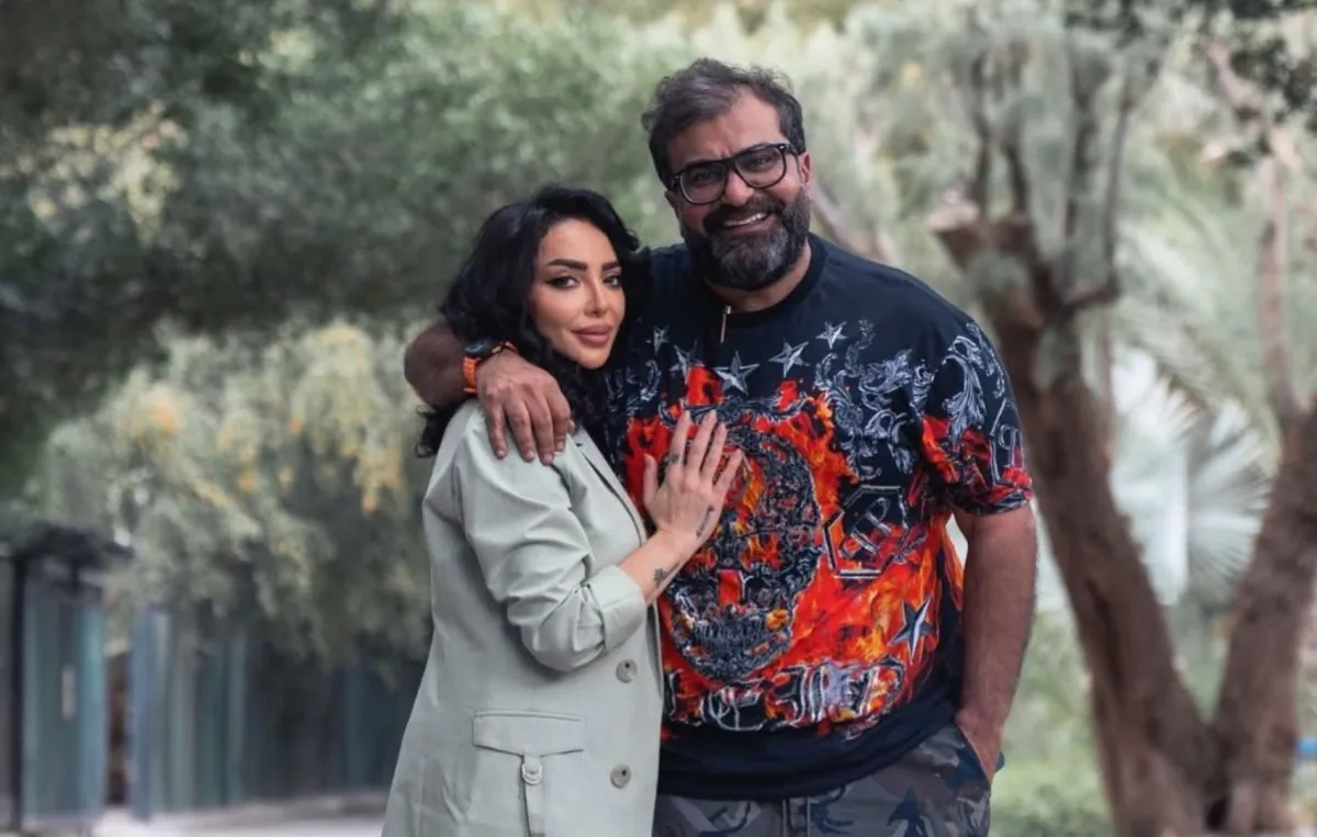 أبرار بو سيف ومناف عبدال- الصورة من حسابها على إنستغرام