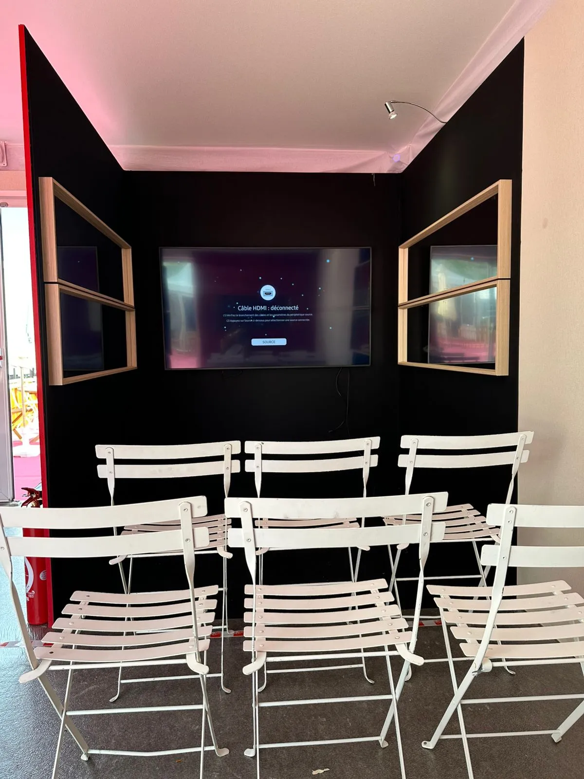 الجناح المصري بمهرجان كان- الصورة من المركز الصحفي