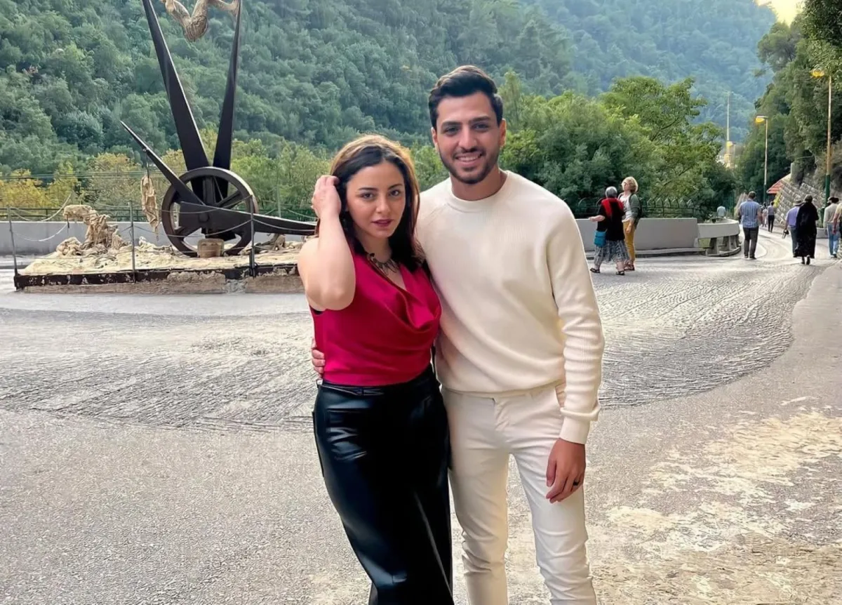 إلهام عبد البديع ووليد سامي - الصورة من حسابها على انستغرام