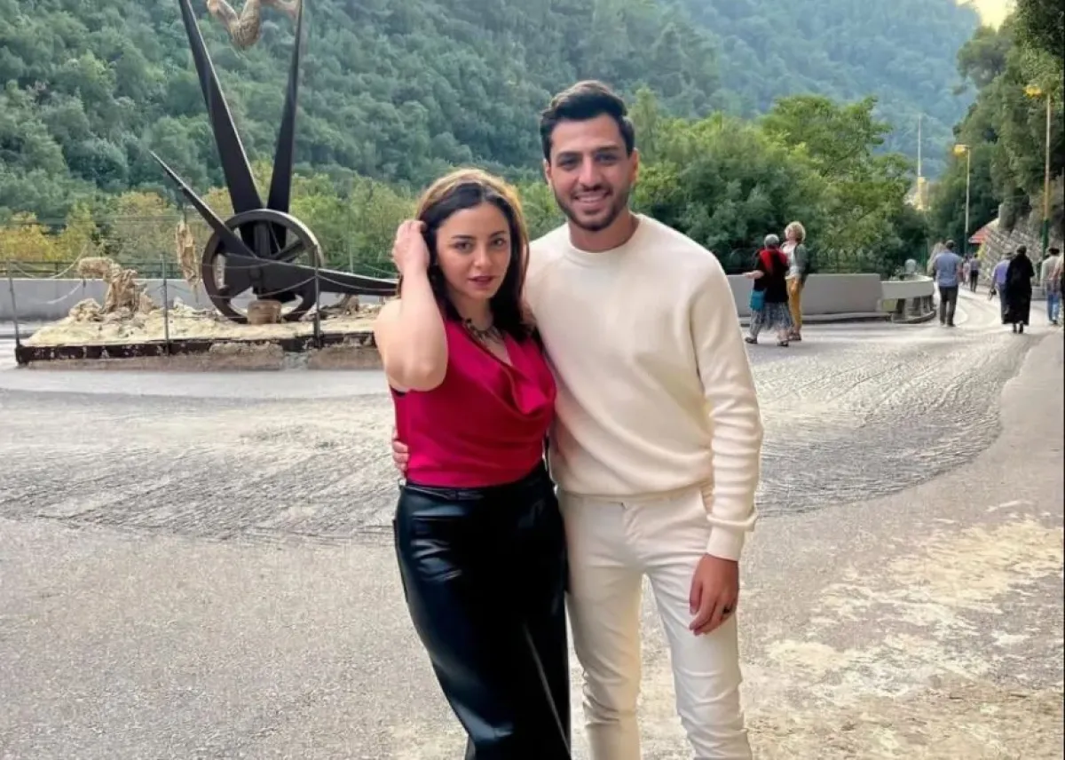 إلهام عبد البديع ووليد سامي - الصورة من حسابها على إنستغرام