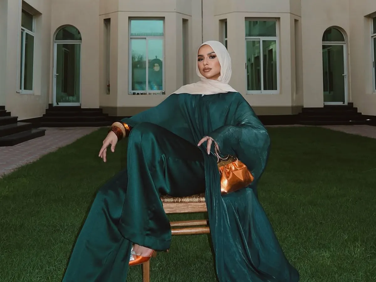 مدونة الموضة سهى طه - الصورة من حسابها على إنستغرام