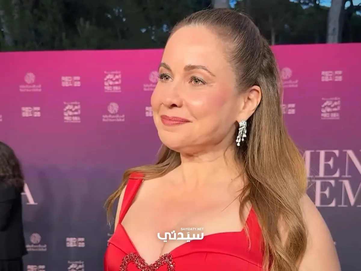 ريا أبي راشد في صورة خاصة لسيدتي من مهرجان كان 2025 - تصوير يوسف بوهوش