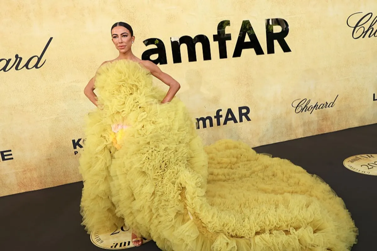 سكاي هانكي Skye Hankey في حفل أمفار (مصدر الصورة: Photo by Monica Schipper/Getty Images for amfAR)