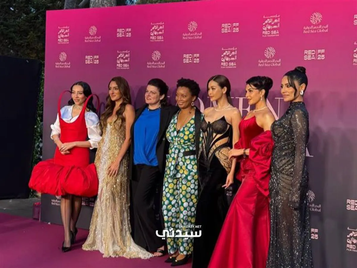 المكرمات السبع في فعالية المرأة في السينما- الصورة خاصة بسيدتي تصوير يوسف بوهوش