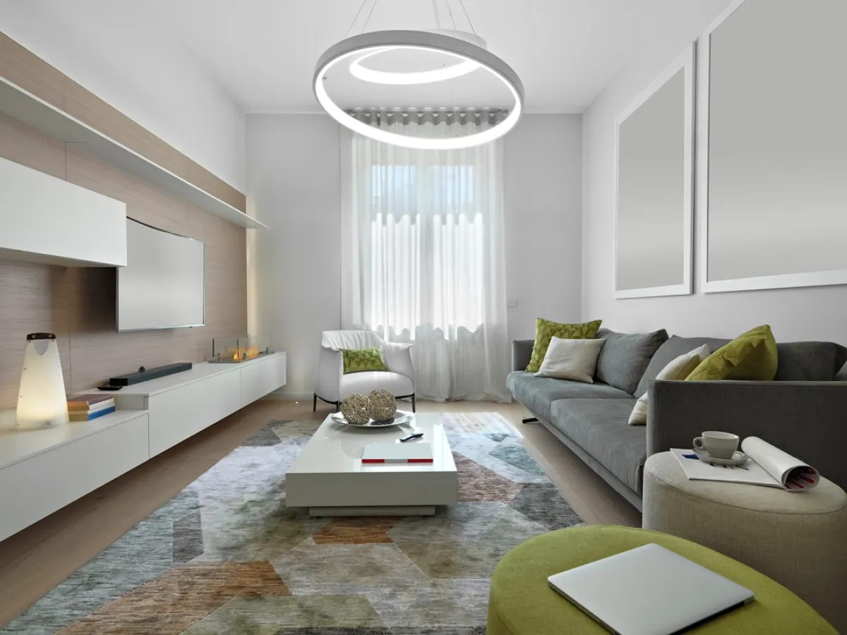 الألوان الهادئة خيار مثالي للغرف الضيقة