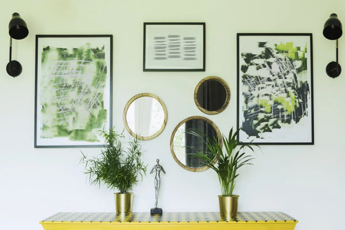 مدخل داخلي لبيت مودرن