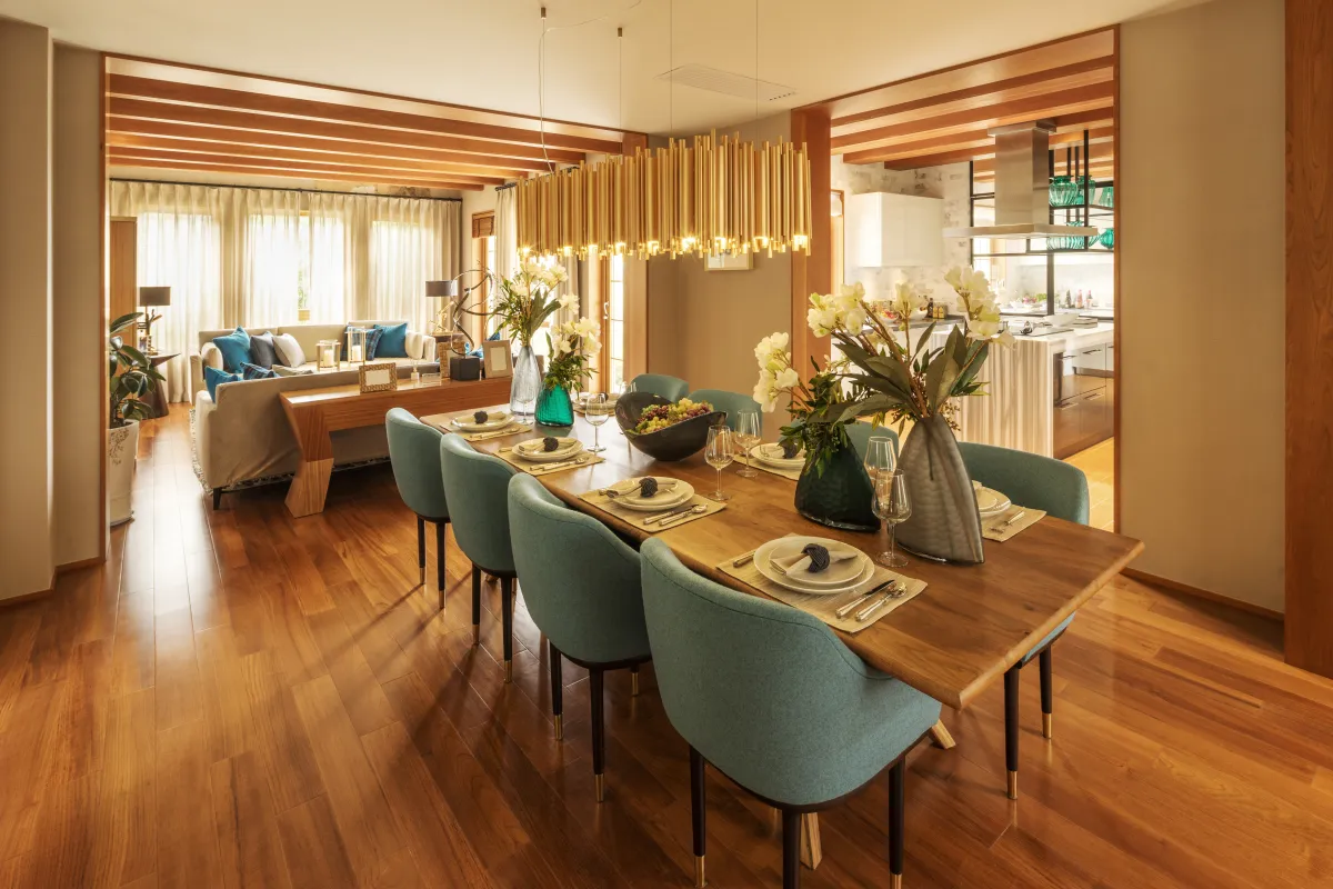 غرفة الطعام في المنزل