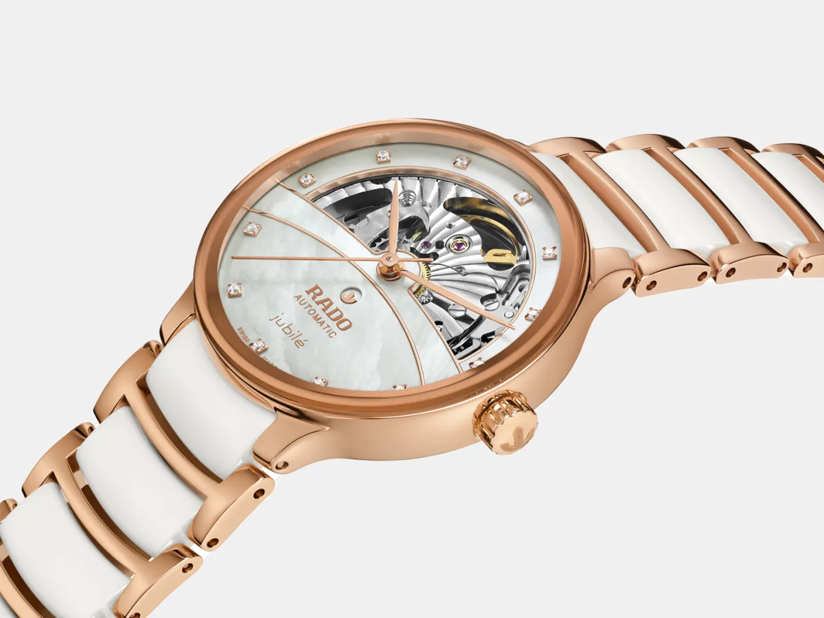 ساعة Centrix Open Heart الجديدة من Rado- الصورة من المكتب الإعلامي للدار