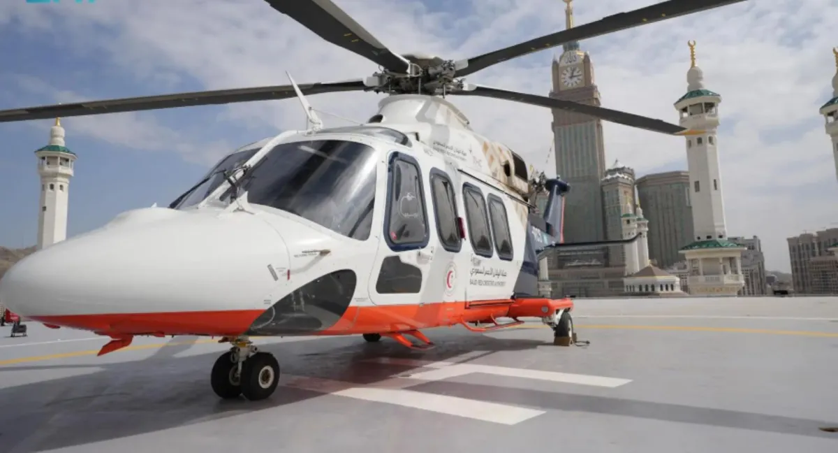 طائرات إسعاف جوي  لخدمة الحجاج في مكة والمشاعر المقدسة خلال موسم الحج