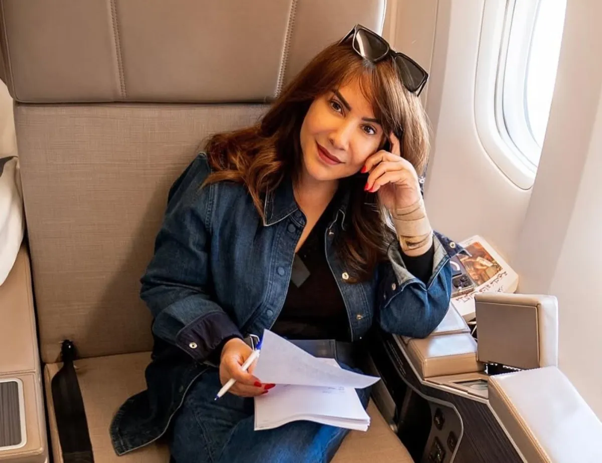 الفنانة هدى حسين - الصورة من صفحتها على إنستغرام