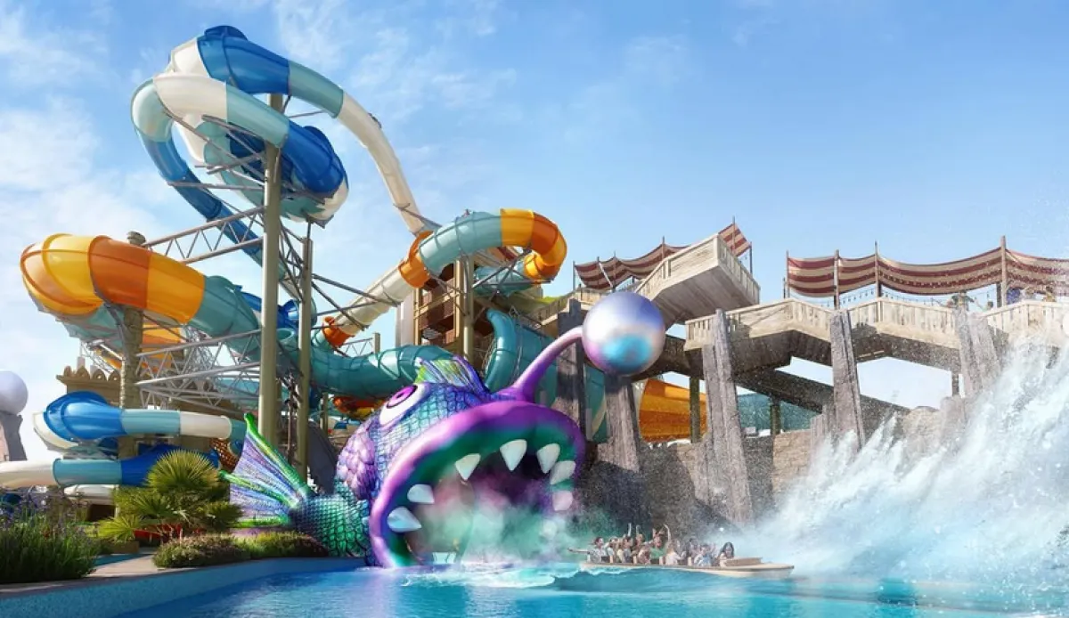 جانب من ياس ووتروورلد (الصورة من صفحة yaswaterworldyasisland الرسمية على إنستغرام) 