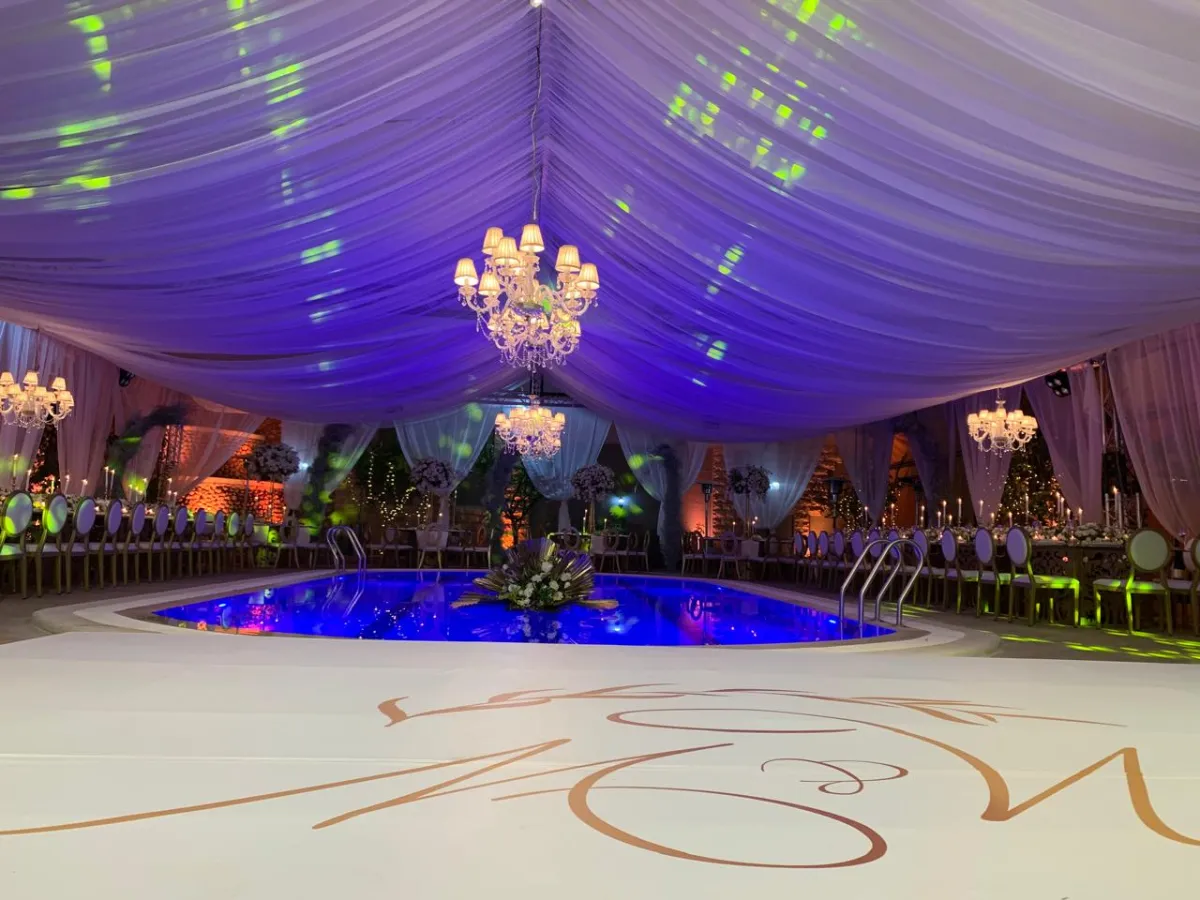 ديكور حفل الزفاف