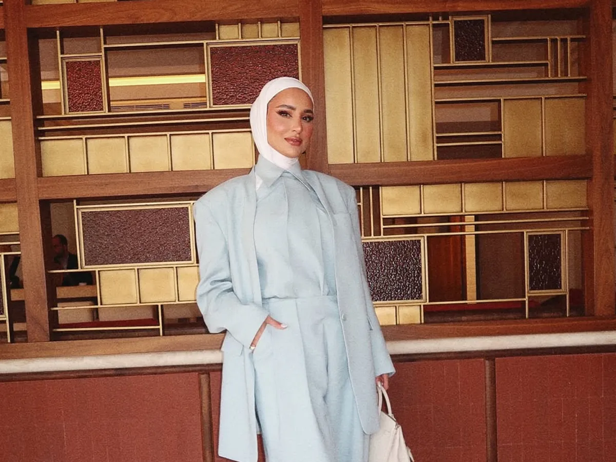 مدونة الموضة دلال الدوب - الصورة من حسابها على إنستغرام