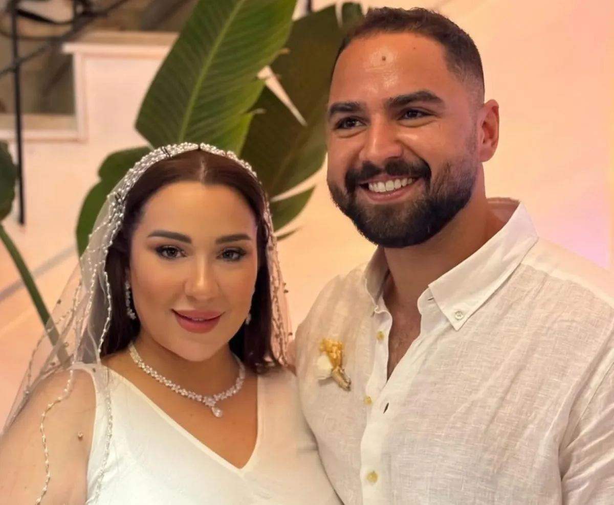 زفاف أسما شريف منير - الصورة من حسابها على انستغرام