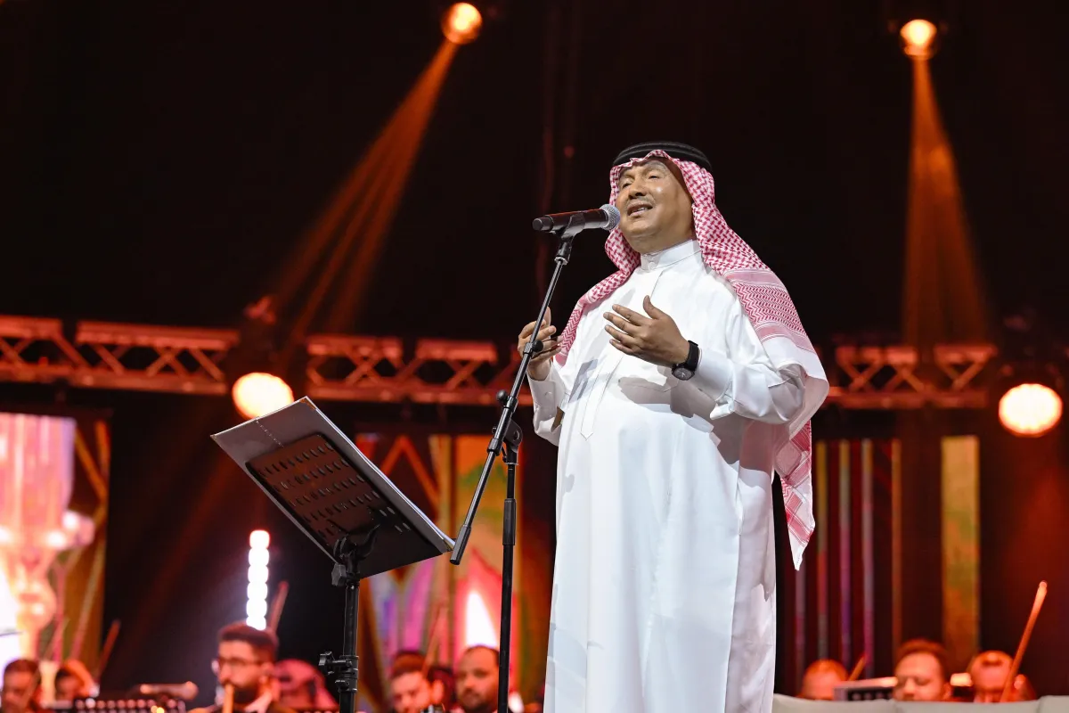 حفل الفنان محمد عبده ضمن فعاليات العيد في دبي- الصورة من المركز الإعلامي لمجموعة روتانا للموسيقى