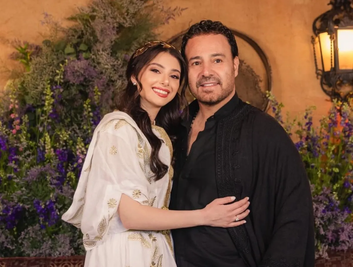 عاصي الحلاني مع ابنته ماريتا - الصورة من حساب ماريتا على إنستغرام