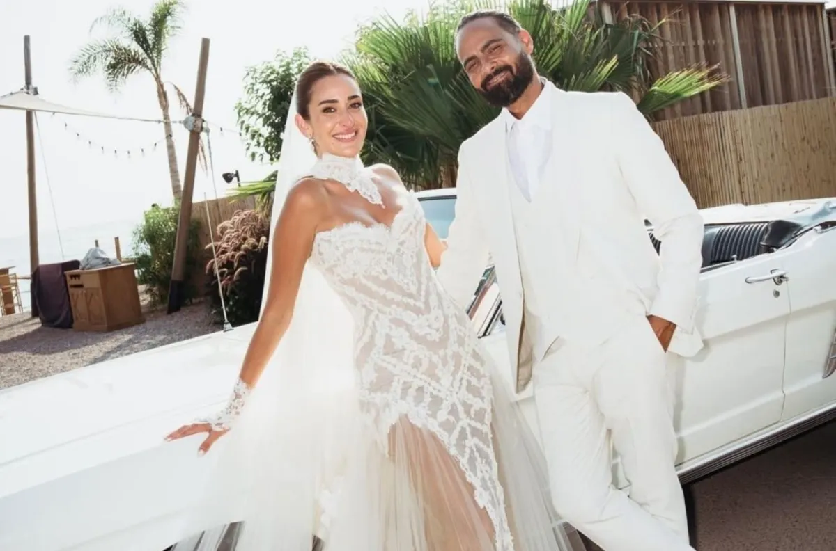 حفل زفاف أمينة خليل في اليونان- تصوير لميس مجدي