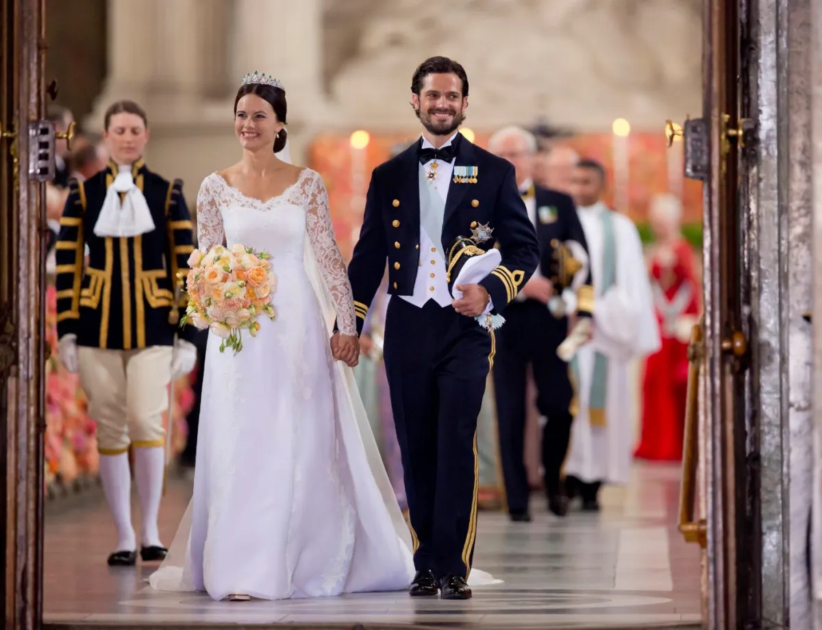 الأمير كارل فيليب والأميرة صوفيا في ستوكهولم، السويد (Prince Carl Philip and Princess Sofia in Stockholm, Sweden). مصدر الصورة: Julian Parker/UK Press via Getty Images
