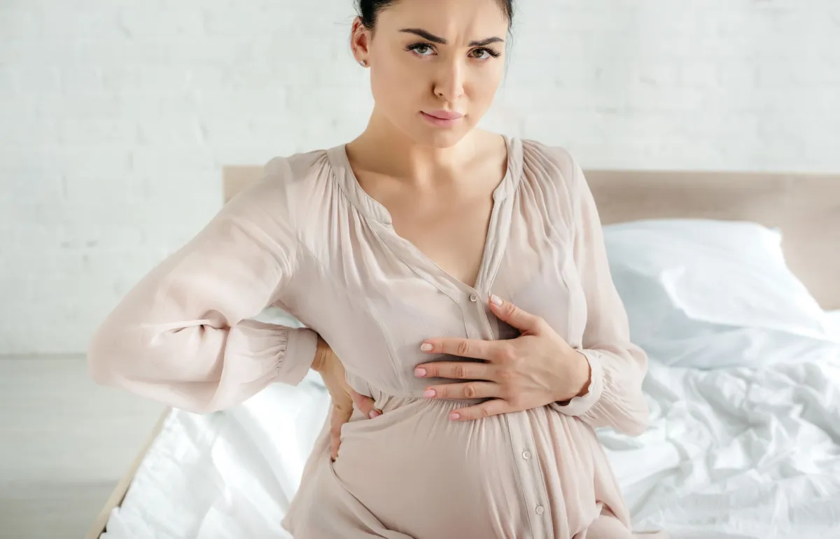 صورة الخوف من الولادة