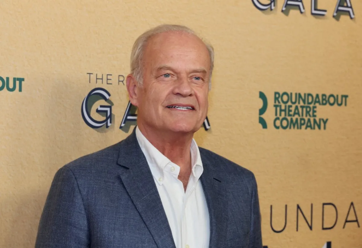 كيلسي غرامر في نيويورك ( Kelsey Grammer in New York). مصدر الصور:Dia Dipasupil / GETTY IMAGES NORTH AMERICA / Getty Images via AFP