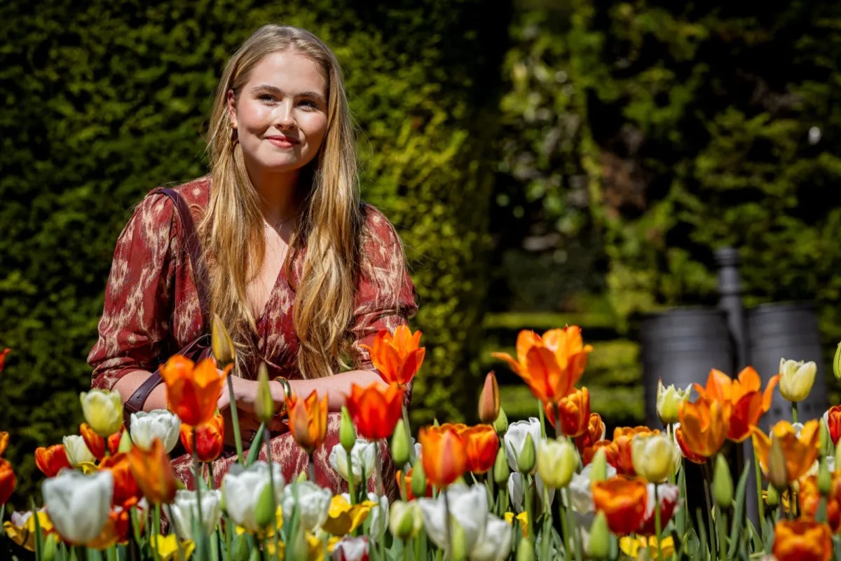 الأميرة أماليا في مدريد أسبانيا (Princess Amalia in Madrid, Spain). مصدر الصورة: Patrick van Katwijk/Getty Images
