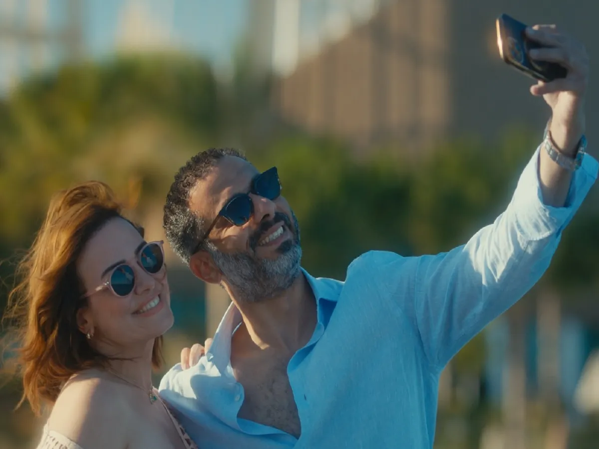 محمد فراج وريهام عبد الغفور من مسلسل كتالوج - الصورة من الشركة المنتجة