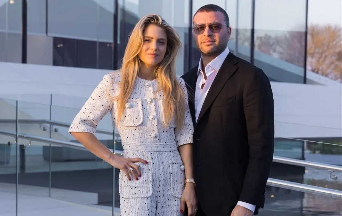إيلي صعب جونيور وزوجته كريستينا مراد صعب- الصورة من حسابها على إنستغرام