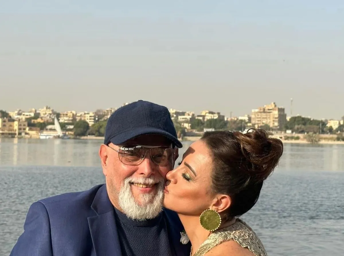 الراحل أشرف عبدالغفور مع ابنته ريهام- الصورة من حساب ريهام عبدالغفور على إنستغرام