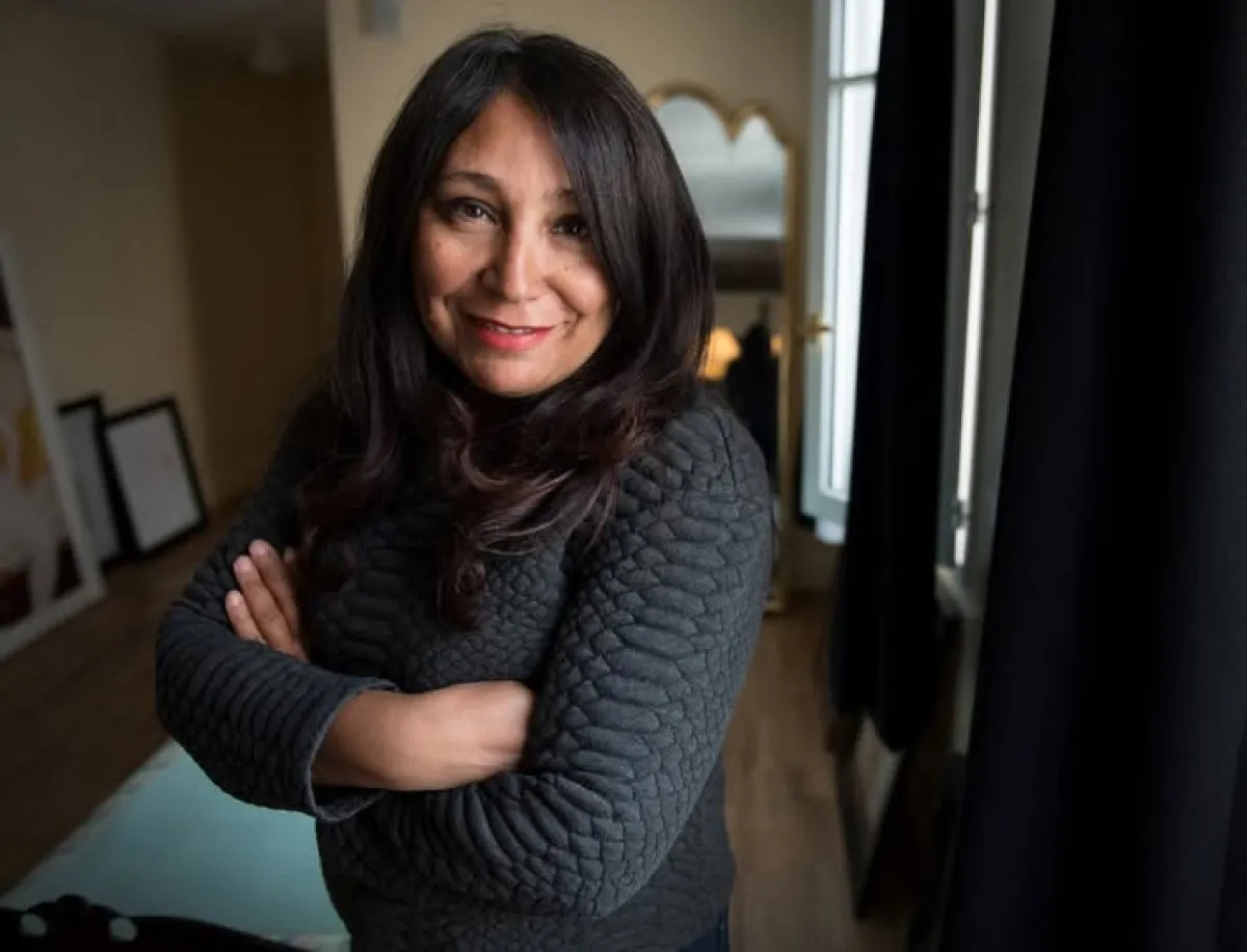 المخرجة السعودية هيفاء المنصور – مصدر الصورة GERARD JULIEN / AFP