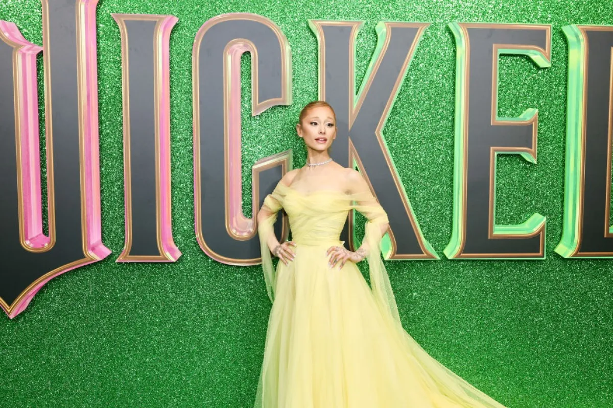 النجمة أريانا غراندي  في افتتاح فيلمها في لندن - (مصدر الصورة (Max Cisotti/Dave Benett/WireImage )