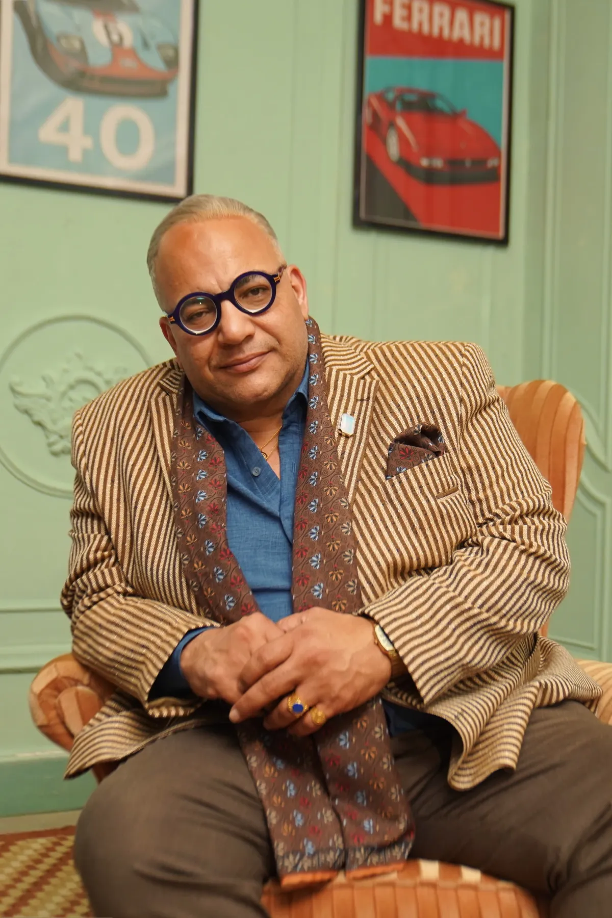 الفنان بيومي فؤاد- الصورة من المركز الإعلامي لفيلم ابن مين فيهم