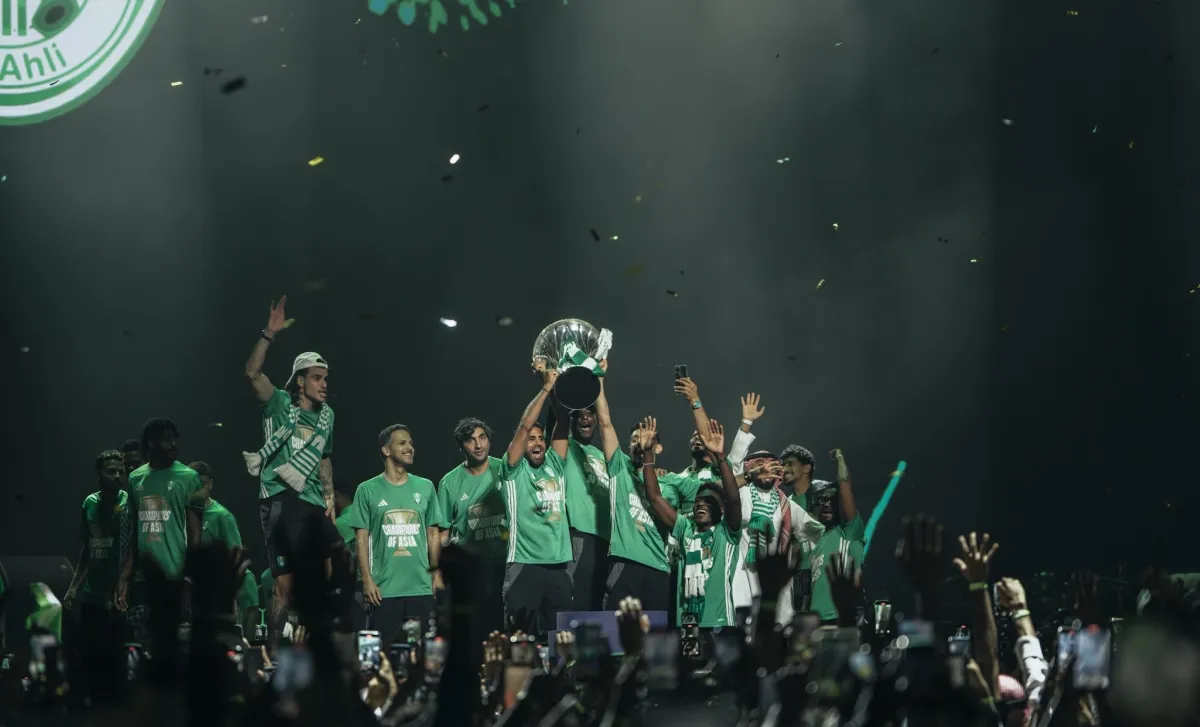 الأهلي السعودي الأول آسيويًا والثالث عربيًا ضمن تصنيف  iffhs - الصورة من حساب النادي الأهلي السعودي على إكس