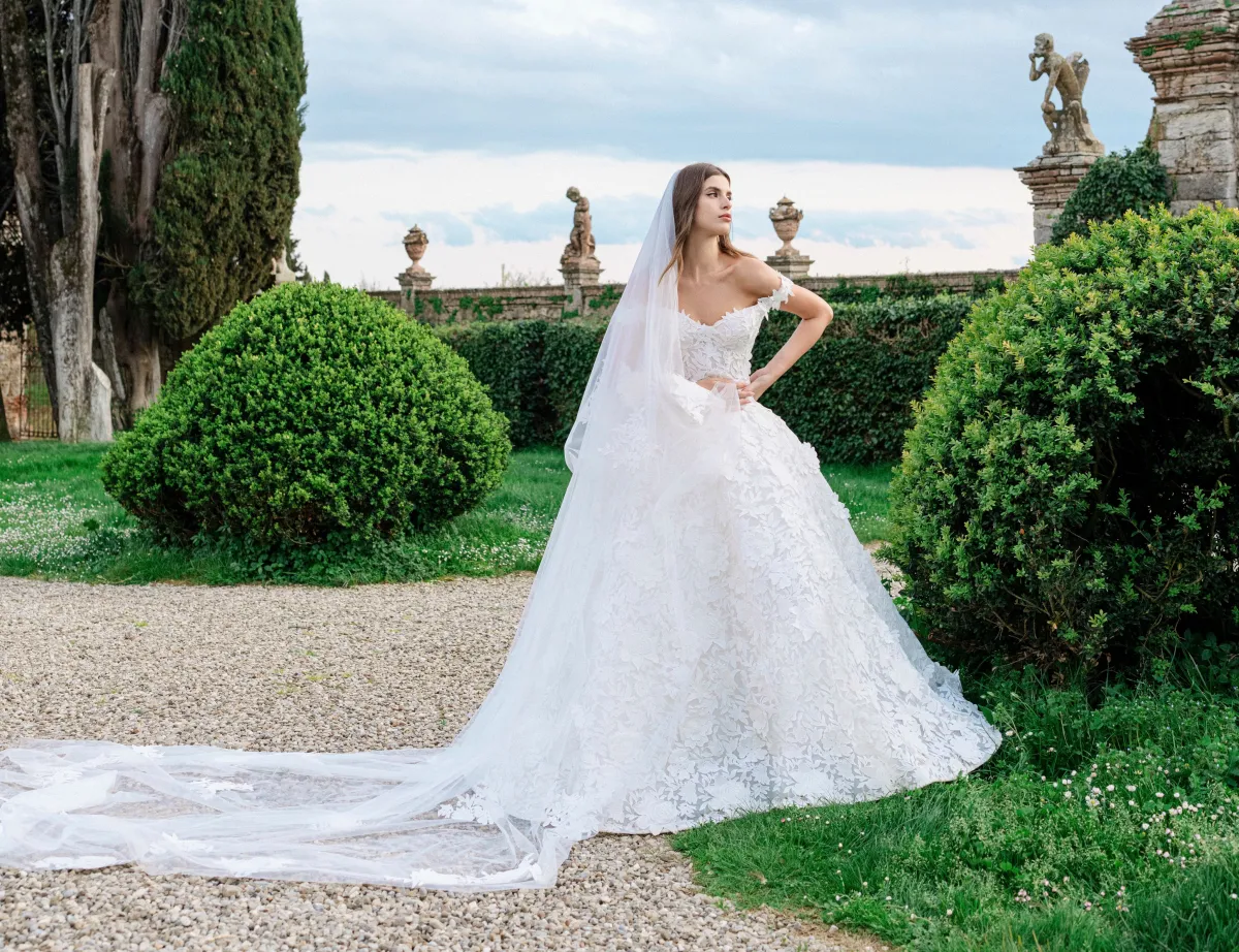 Monique LhuillierSpring Summer 2025, Bridal