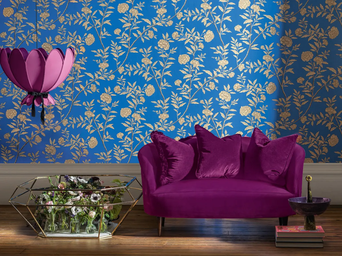 ورق جدران من Cole & Son بعنوان Roseberry