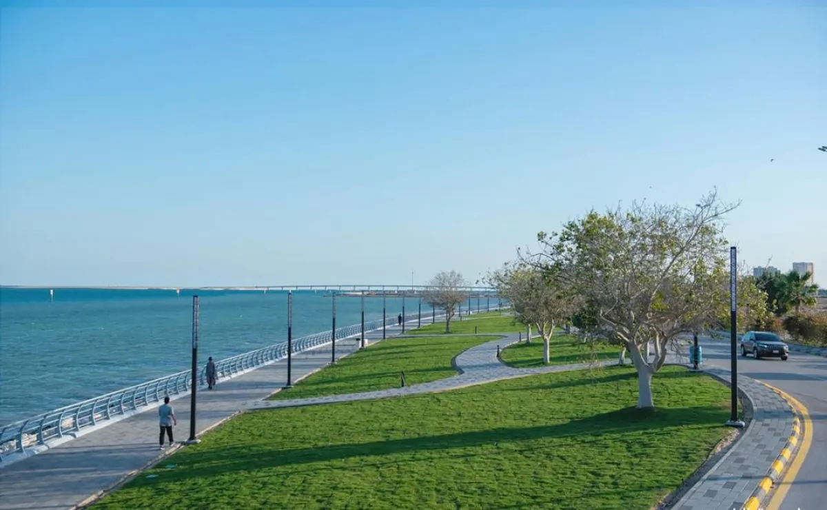 كورنيش الخُبر الجنوبي بالمنطقة الشرقية في السعودية