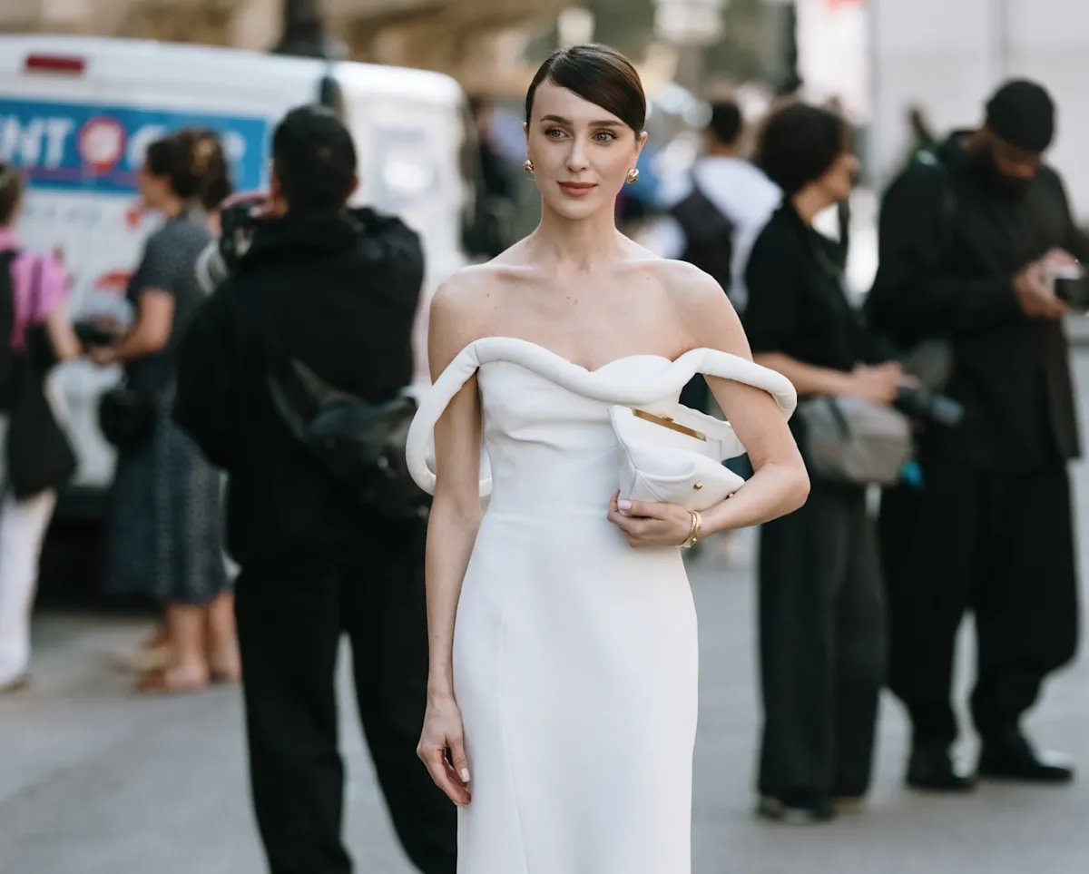 ماري ليست Mary Leest في أسبوع باريس للموضة لخريف وشتاء 2025-2026- الصورة من الصورة من Launchmetrics/Spotlight ©